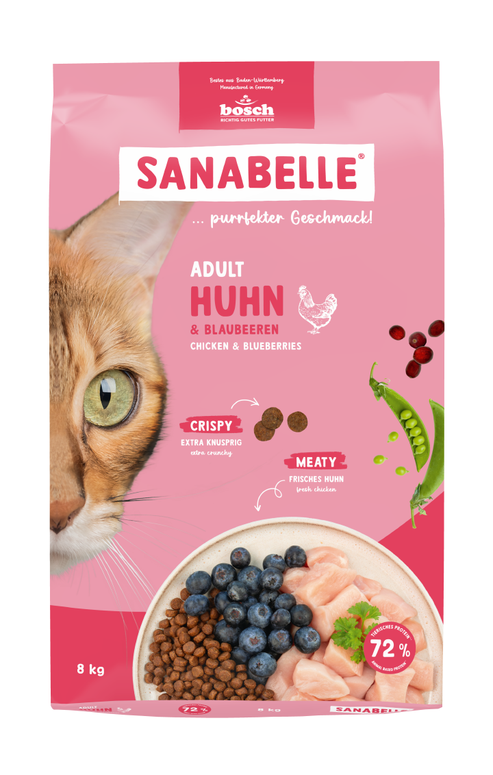 Sanabelle Katzen-Trockenfutter Adult Huhn